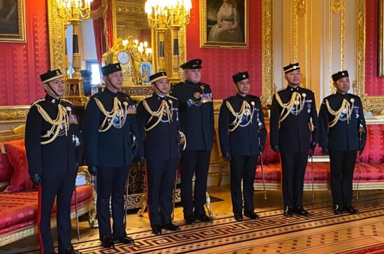 Royal Audience with the Queen's Gurkha Orderly Officers