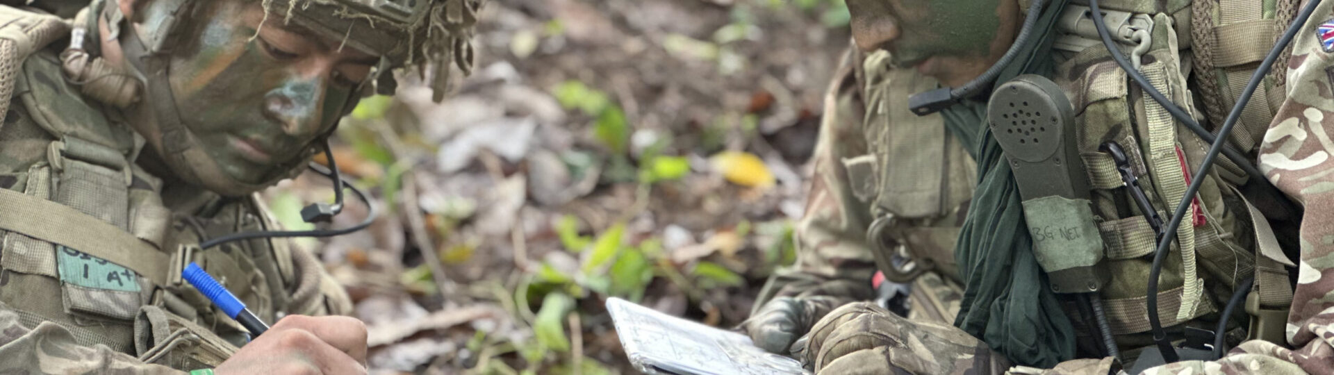 Brigade of Gurkhas in the jungle