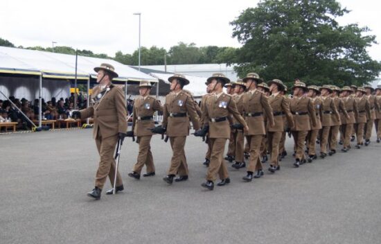 Queen’s Own Gurkha Logistic Regiment 65th Regimental Birthday and Recruit Intake 22 Attestation Parade