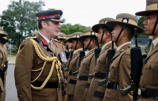 Queen’s Own Gurkha Logistic Regiment 65th Regimental Birthday and Recruit Intake 22 Attestation Parade