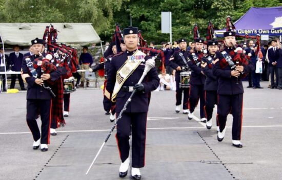 Queen’s Own Gurkha Logistic Regiment 65th Regimental Birthday and Recruit Intake 22 Attestation Parade