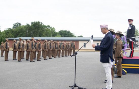 Queen’s Own Gurkha Logistic Regiment 65th Regimental Birthday and Recruit Intake 22 Attestation Parade