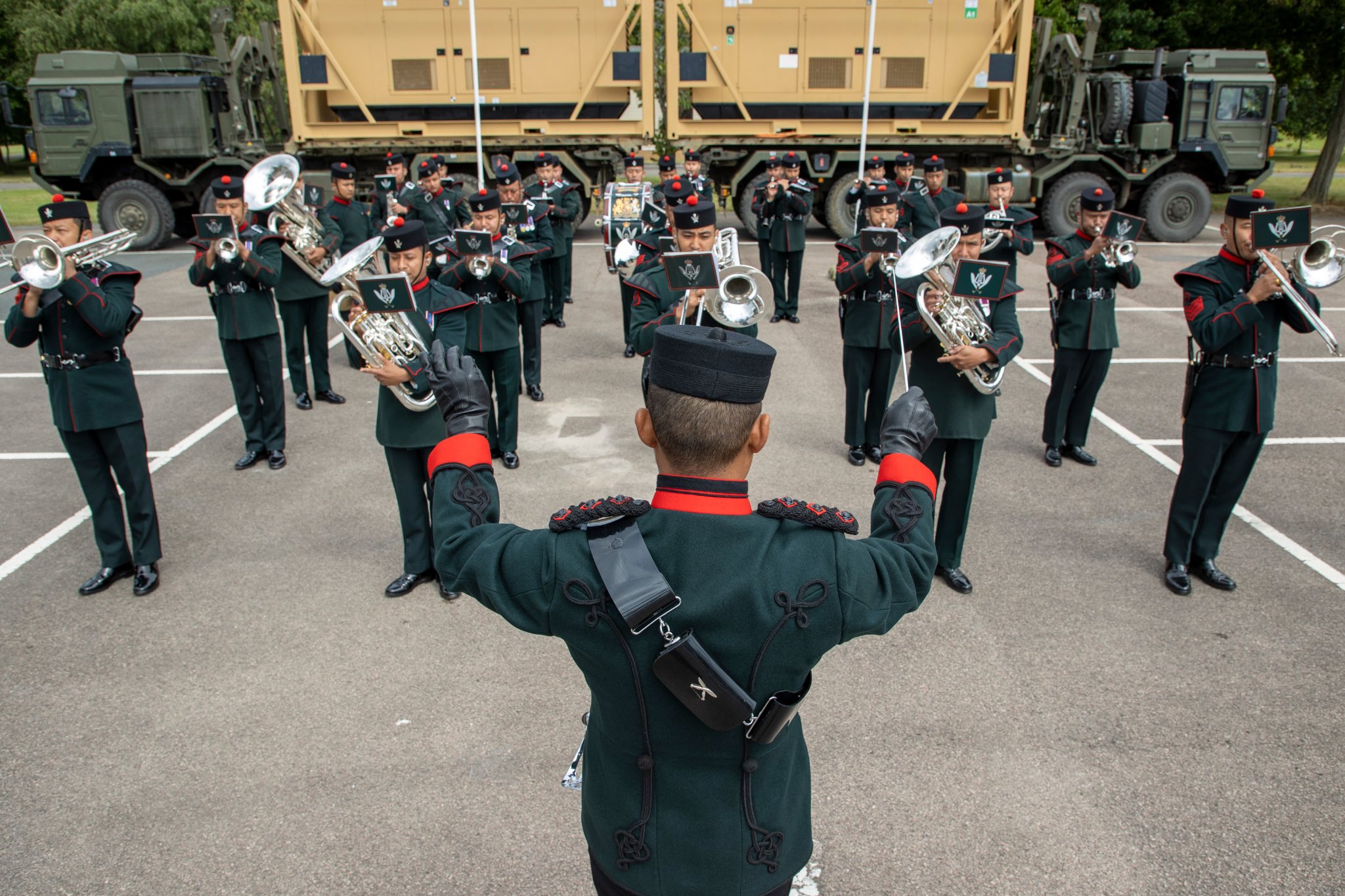 The Band of the Brigade of Gurkhas