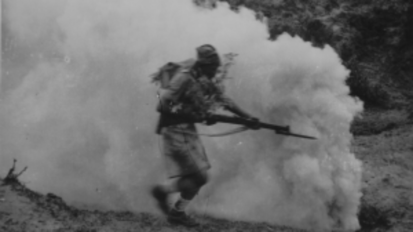 Gurkha soldier in World War 2