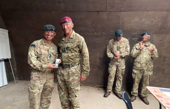 Director Land Warfare and Commander Combat Manoeuvre Centre visit to the Infantry Battle School