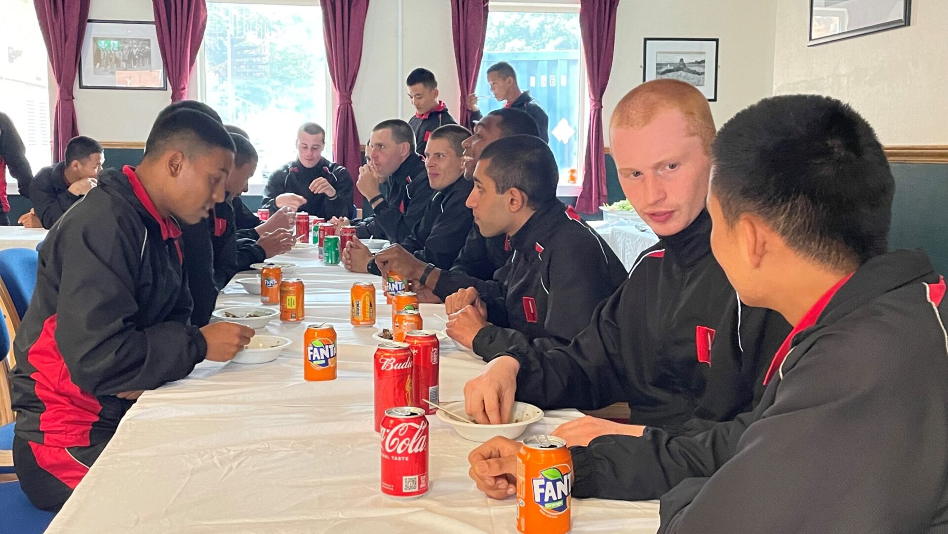Cultural Exchange Messing for Gurkha Trainees in Catterick