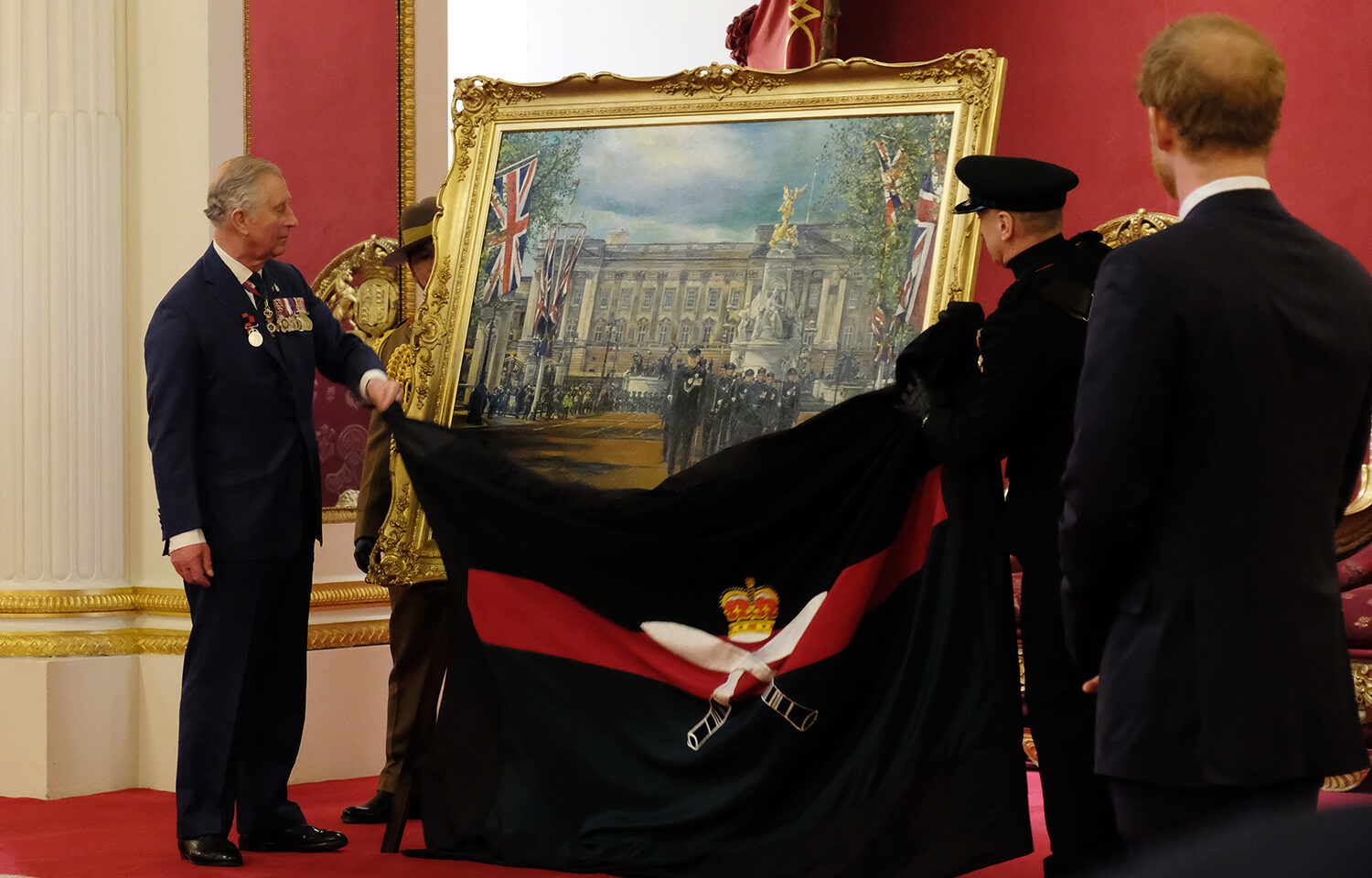 Operation TORAL medals presented The Second Battalion, The Royal Gurkha Rifles at the Palace