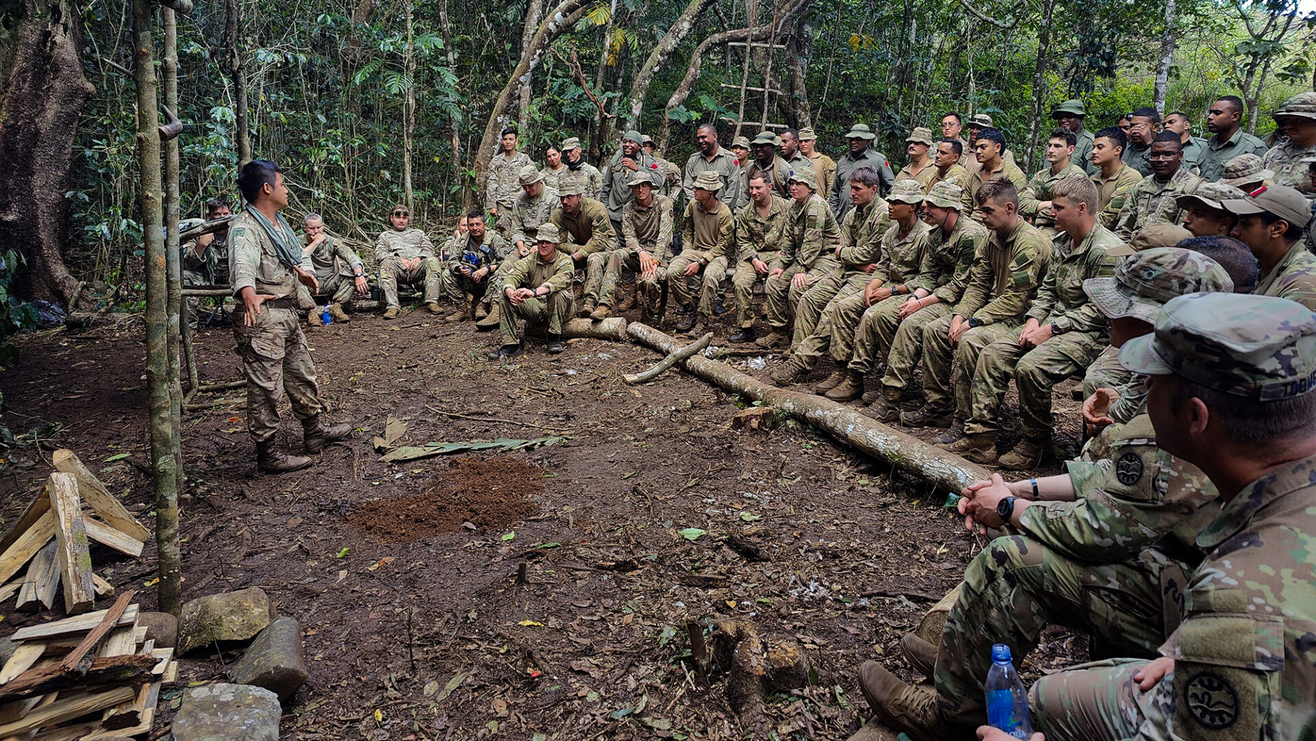 British Gurkhas Train Regional Partners in Fuji