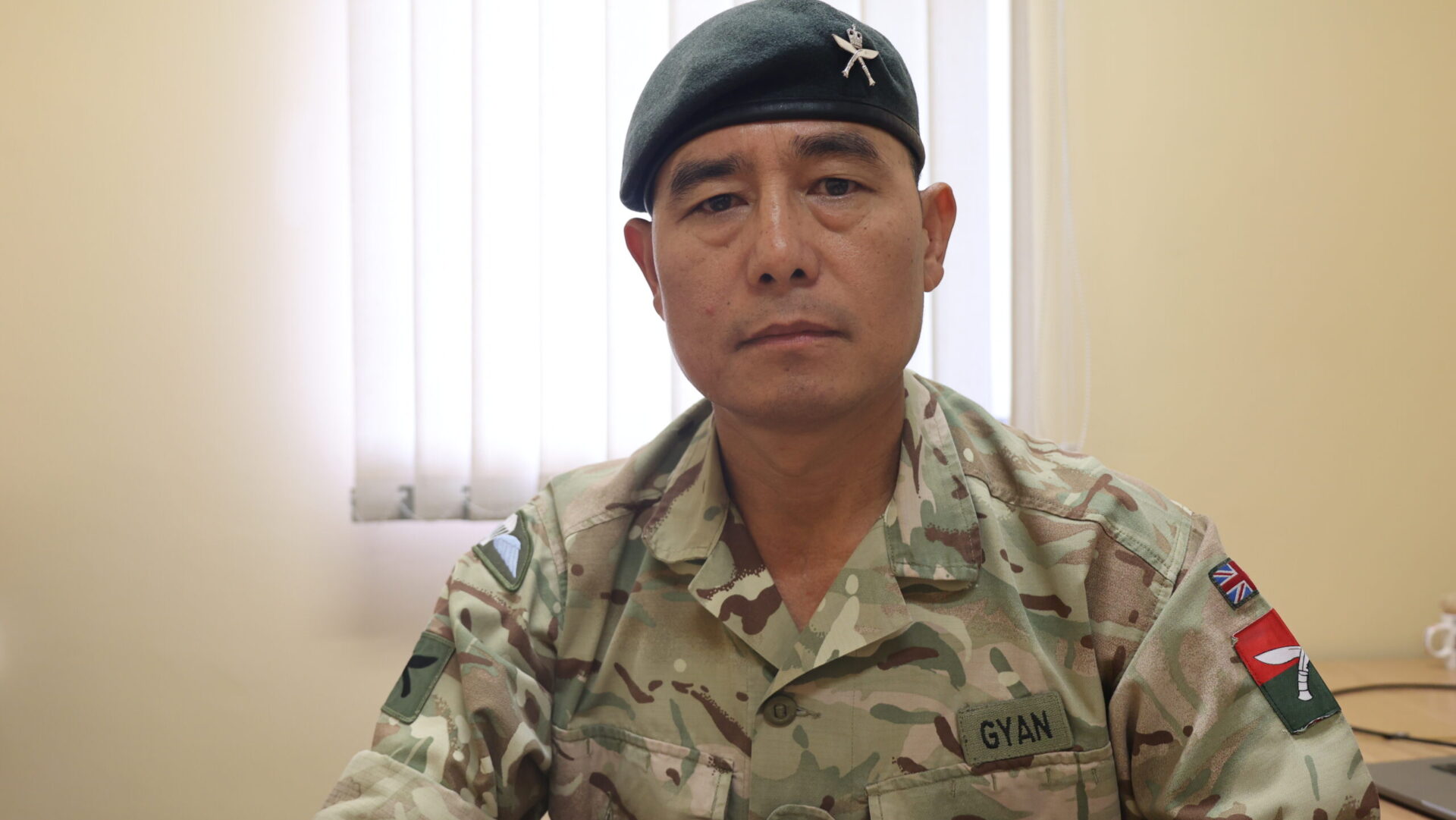 Major Gyan Dhenga, The Royal Gurkha Rifles, Gurkha Major, British Gurkhas Nepal