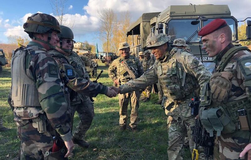 Exercise FALCON AMARANTE with The First Battalion, The Royal Gurkha Rifles