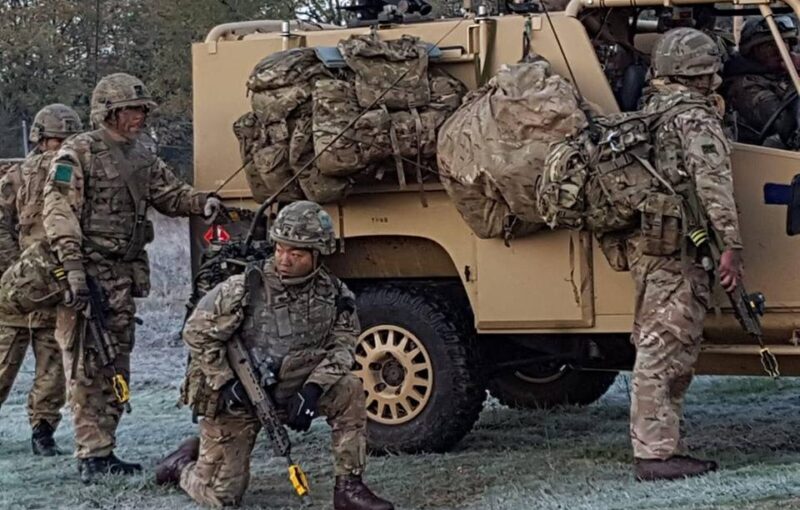 Exercise FALCON AMARANTE with The First Battalion, The Royal Gurkha Rifles
