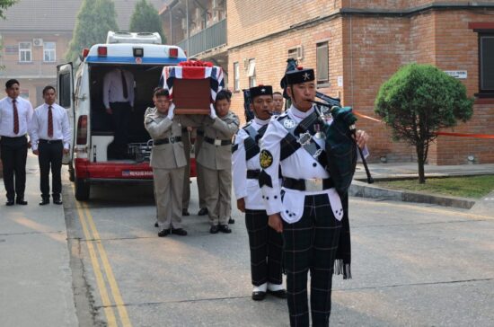 Captain Ram Bahadur Limbu VC MVO Funeral Service at BGN