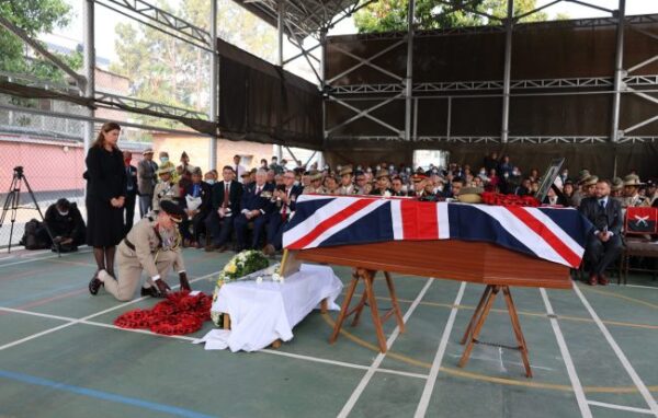 Captain Ram Bahadur Limbu VC MVO Funeral Service at BGN Captain Ram Bahadur Limbu VC MVO Funeral Service at BGN