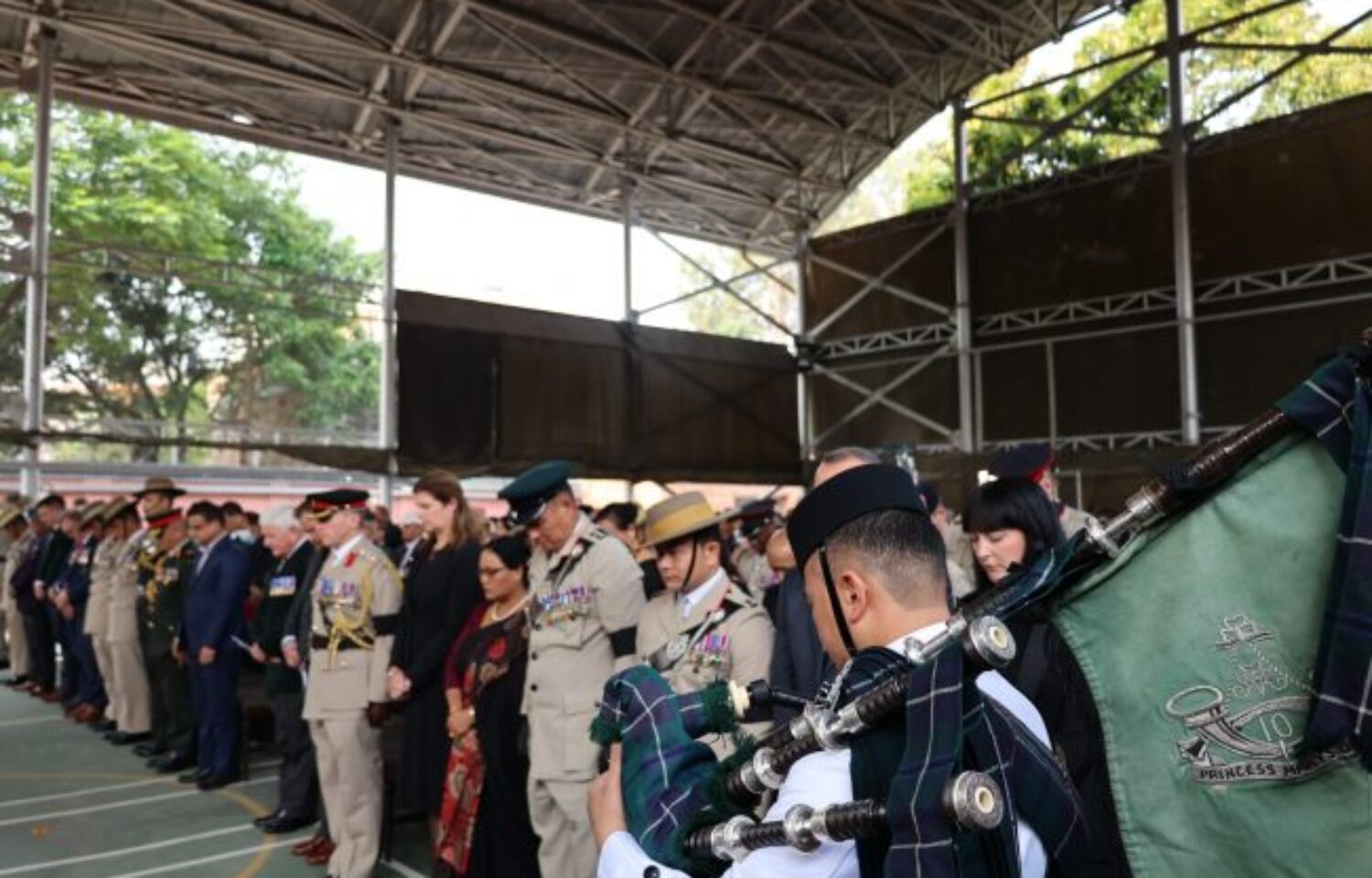 Captain Ram Bahadur Limbu VC MVO Funeral Service at BGN