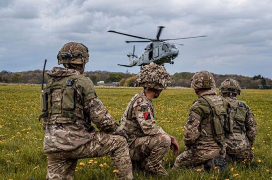 15 Squadron QOGLR support Exercise WESSEX STORM