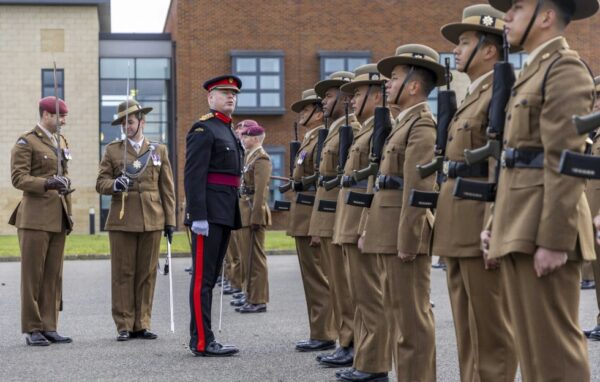 15 Squadron QOGLR welcomed to global response force in Colchester