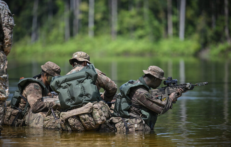 British Forces Brunei Deliver Inaugural Jungle Patrol Competition British Forces Brunei Deliver Inaugural Jungle Patrol Competition