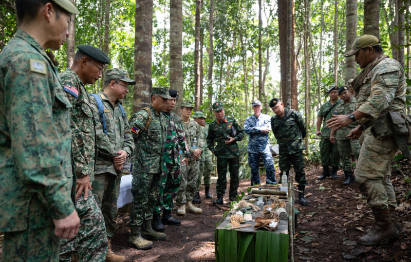 British Forces Brunei Deliver Inaugural Jungle Patrol Competition British Forces Brunei Deliver Inaugural Jungle Patrol Competition
