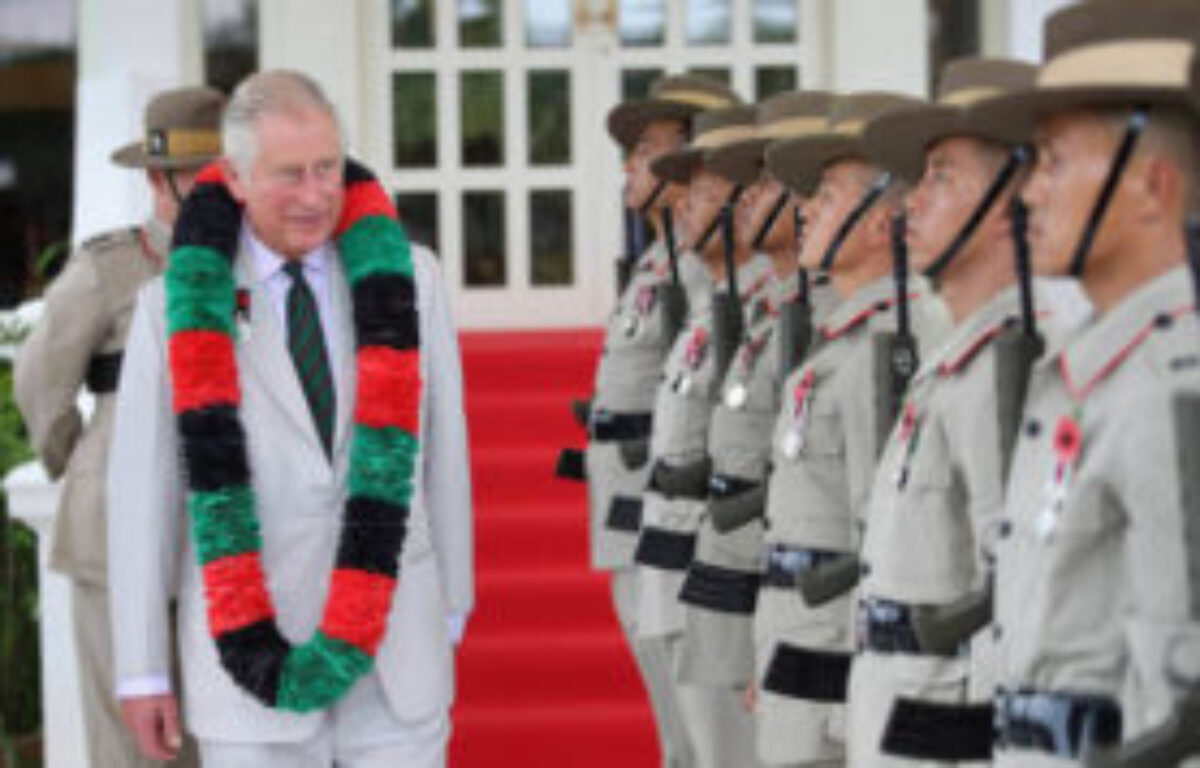 HRH Prince of Wales visits The Second Battalion, The Royal Gurkha Rifles in Brunei