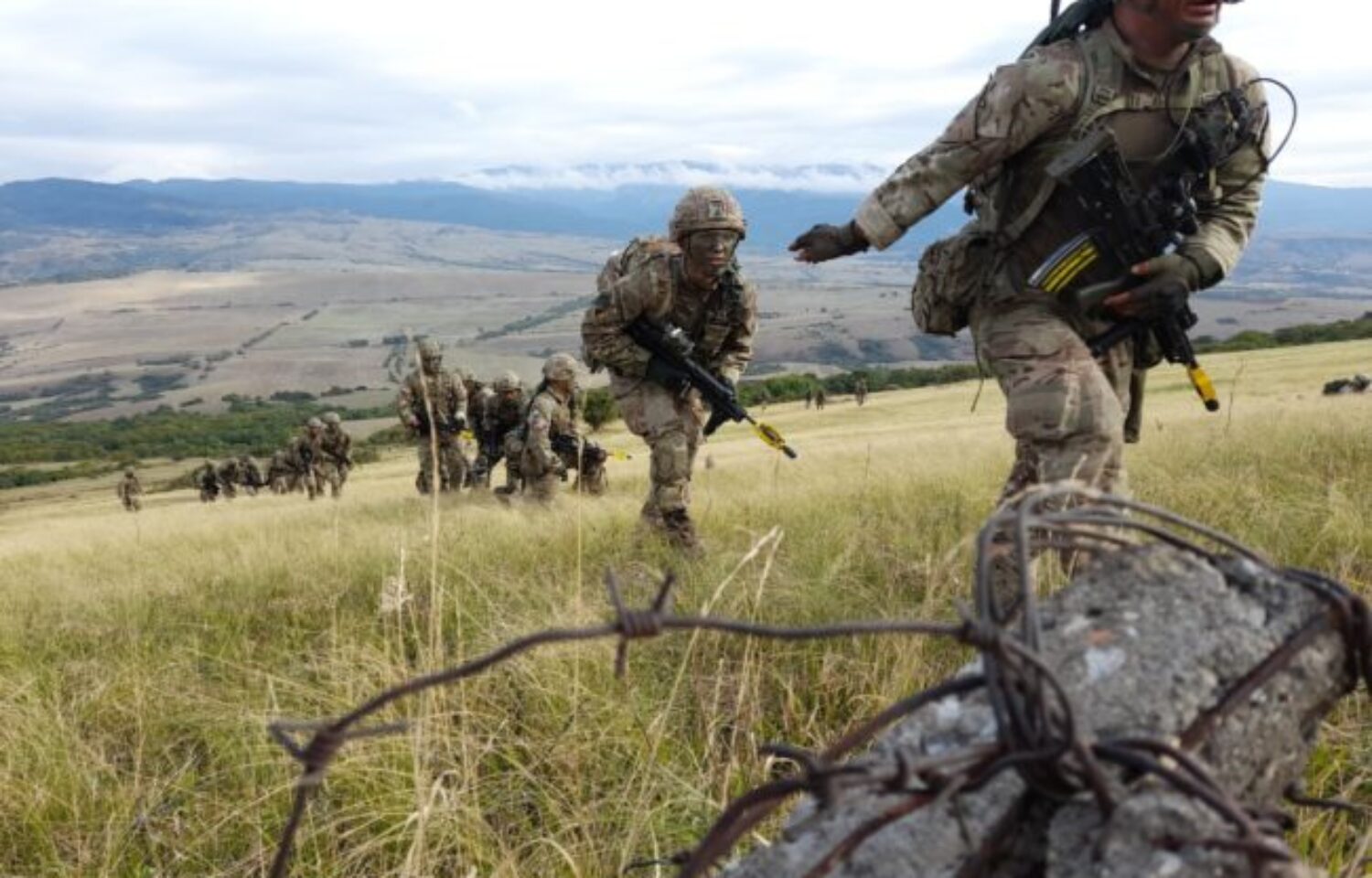 Exercise NOBLE PARTNER in Georgia with 28 Squadron QOGLR