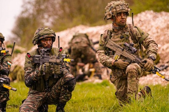 Rifles meets Rifles as Indian and British Army Relationships Reach New Levels