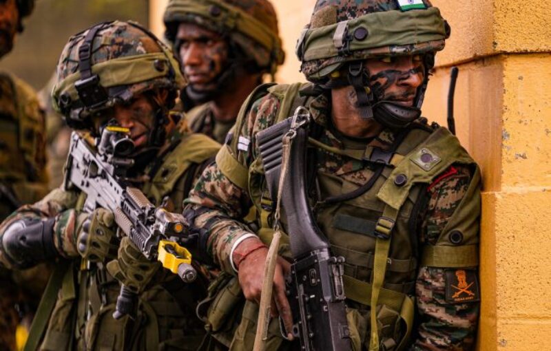 Rifles meets Rifles as Indian and British Army Relationships Reach New Levels Rifles meets Rifles as Indian and British Army Relationships Reach New Levels