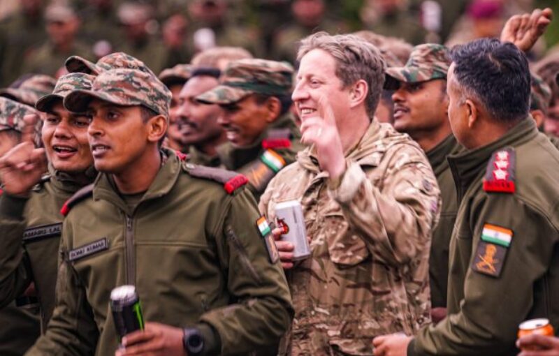 Rifles meets Rifles as Indian and British Army Relationships Reach New Levels Rifles meets Rifles as Indian and British Army Relationships Reach New Levels