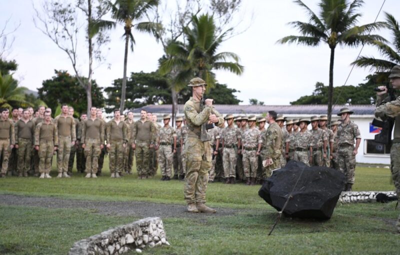 Multi-Nation Humanitarian Assistance and Disaster Relief exercise with 1 RGR