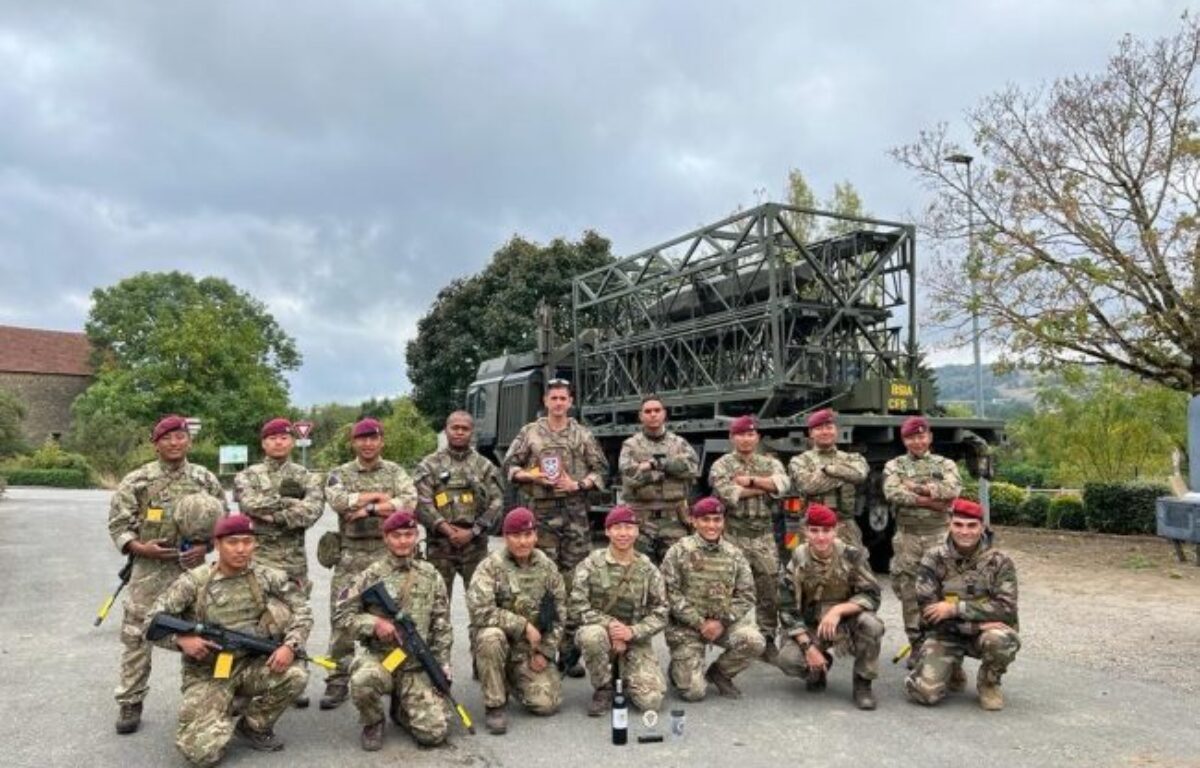 Exercise MANTICORE – working with the French Army Exercise MANTICORE – working with the French Army