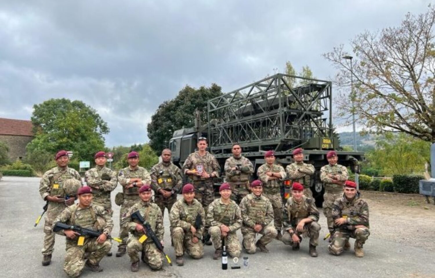 Exercise MANTICORE – working with the French Army Exercise MANTICORE – working with the French Army