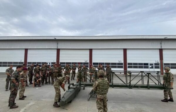 Exercise MANTICORE – working with the French Army