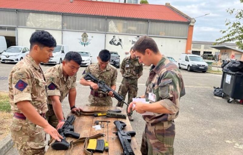 Exercise MANTICORE – working with the French Army Exercise MANTICORE – working with the French Army