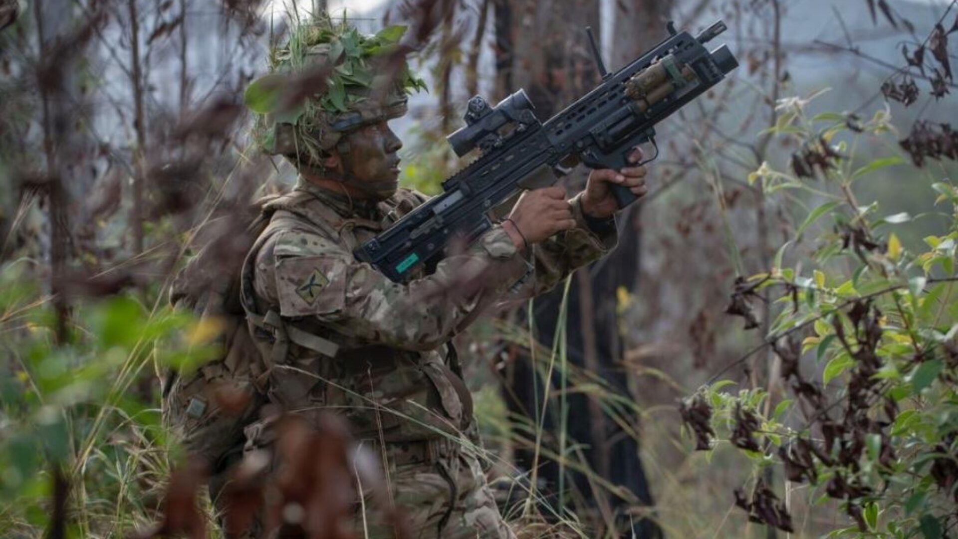 Gurkhas on Exercise in Australia