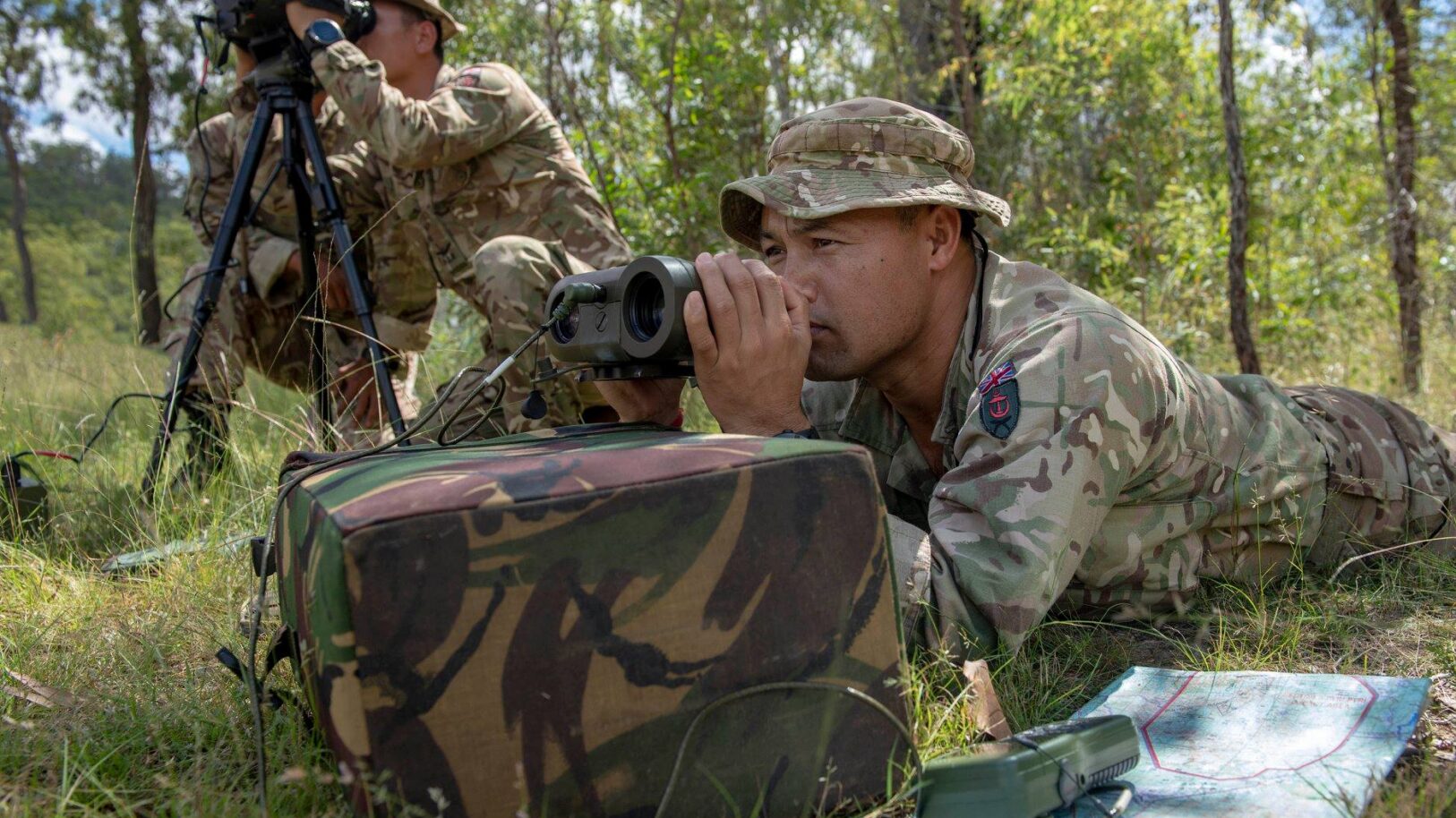 Gurkhas on Exercise in Australia