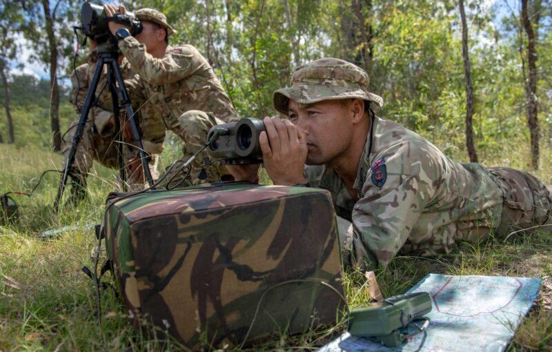 Gurkhas on Exercise in Australia