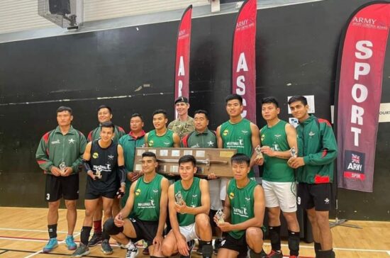 1 RGR win the Army Inter Unit Volleyball Competition