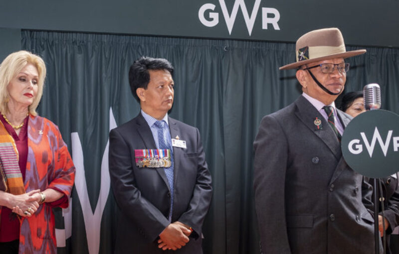 Great Western Railway names a train in honour of Tulbahadur Pun VC Great Western Railway names a train in honour of Tulbahadur Pun VC