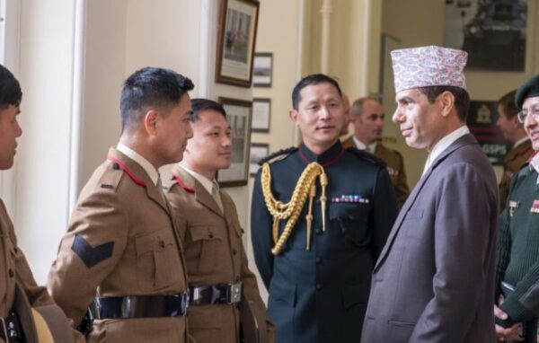 Headquarters Brigade of Gurkhas hosts the Ambassador of Nepal to the United Kingdom – 22nd March 2022