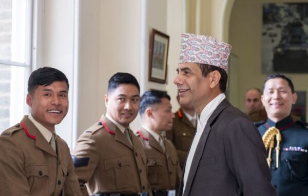 Headquarters Brigade of Gurkhas hosts the Ambassador of Nepal to the United Kingdom – 22nd March 2022 Headquarters Brigade of Gurkhas hosts the Ambassador of Nepal to the United Kingdom – 22nd March 2022