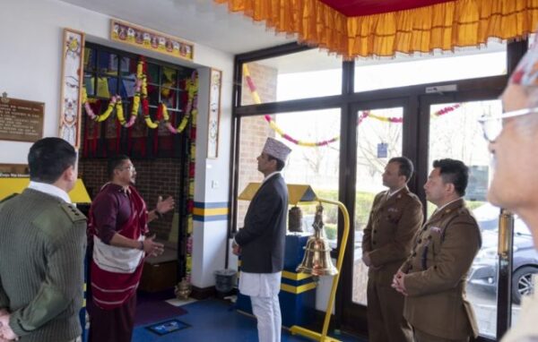 Headquarters Brigade of Gurkhas hosts the Ambassador of Nepal to the United Kingdom – 22nd March 2022 Headquarters Brigade of Gurkhas hosts the Ambassador of Nepal to the United Kingdom – 22nd March 2022