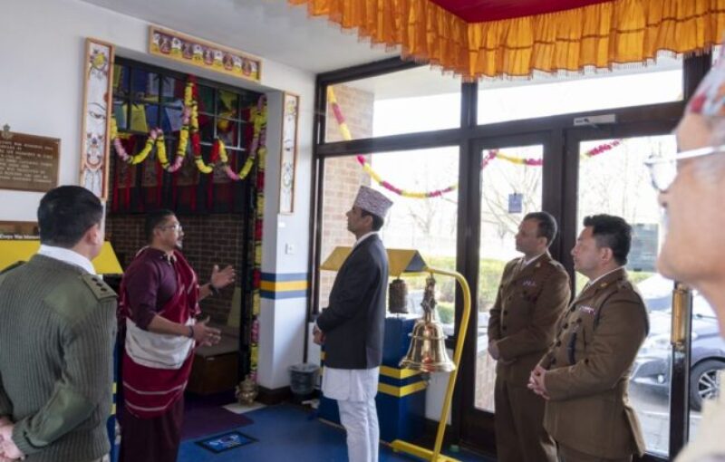 Headquarters Brigade of Gurkhas hosts the Ambassador of Nepal to the United Kingdom – 22nd March 2022 Headquarters Brigade of Gurkhas hosts the Ambassador of Nepal to the United Kingdom – 22nd March 2022