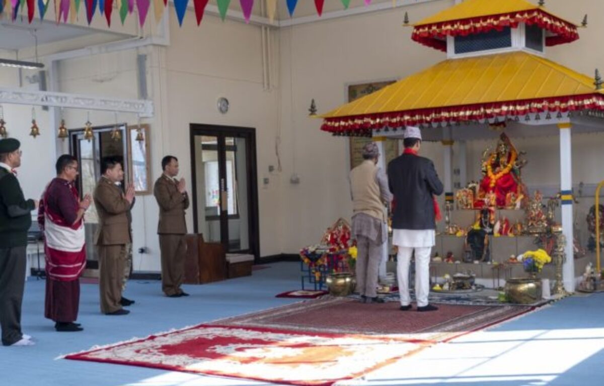Headquarters Brigade of Gurkhas hosts the Ambassador of Nepal to the United Kingdom – 22nd March 2022