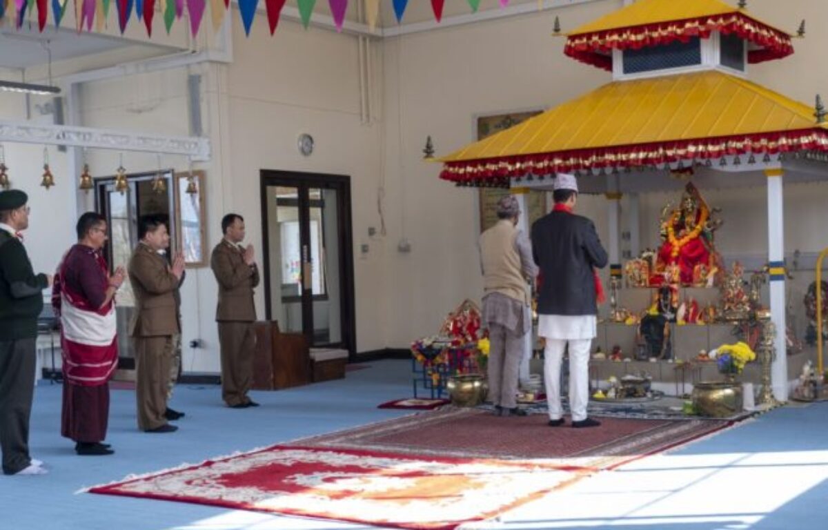 Headquarters Brigade of Gurkhas hosts the Ambassador of Nepal to the United Kingdom – 22nd March 2022 Headquarters Brigade of Gurkhas hosts the Ambassador of Nepal to the United Kingdom – 22nd March 2022