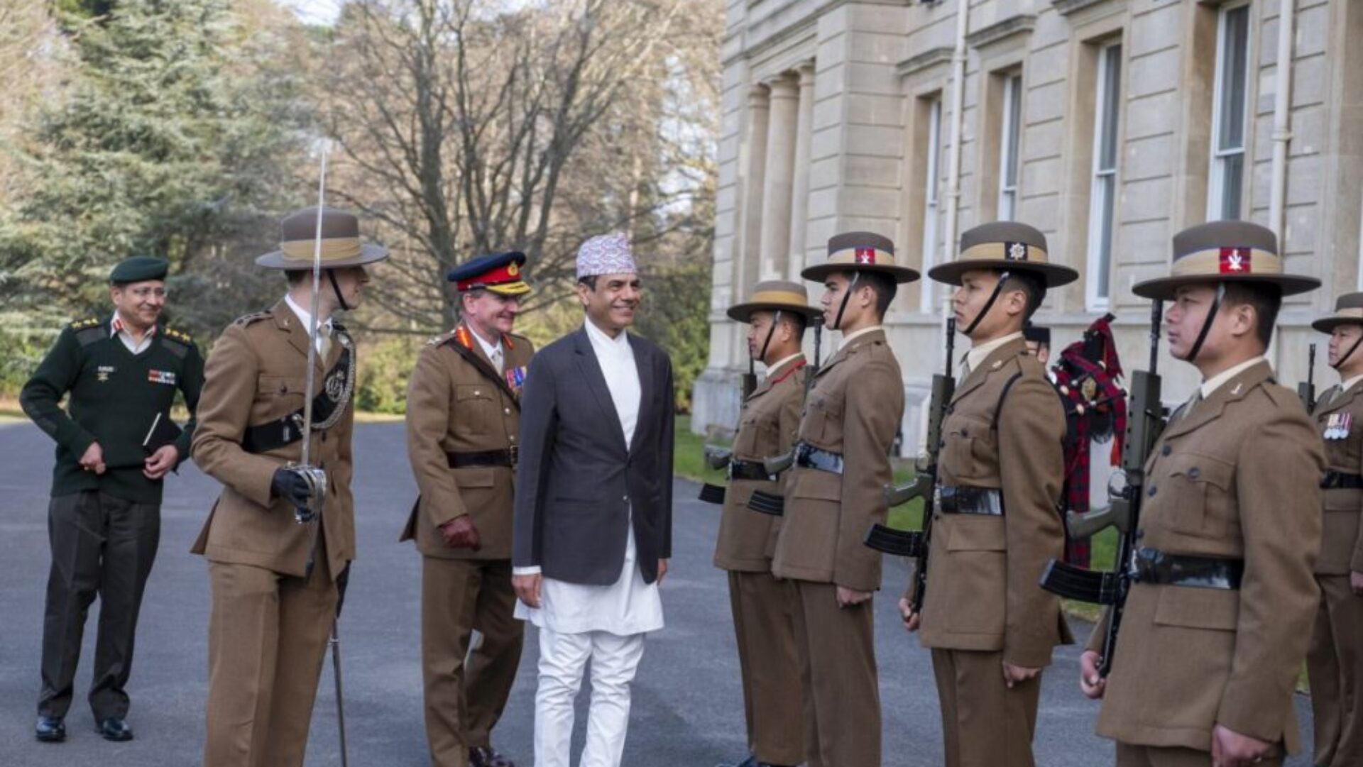 Headquarters Brigade of Gurkhas hosts the Ambassador of Nepal to the United Kingdom – 22nd March 2022
