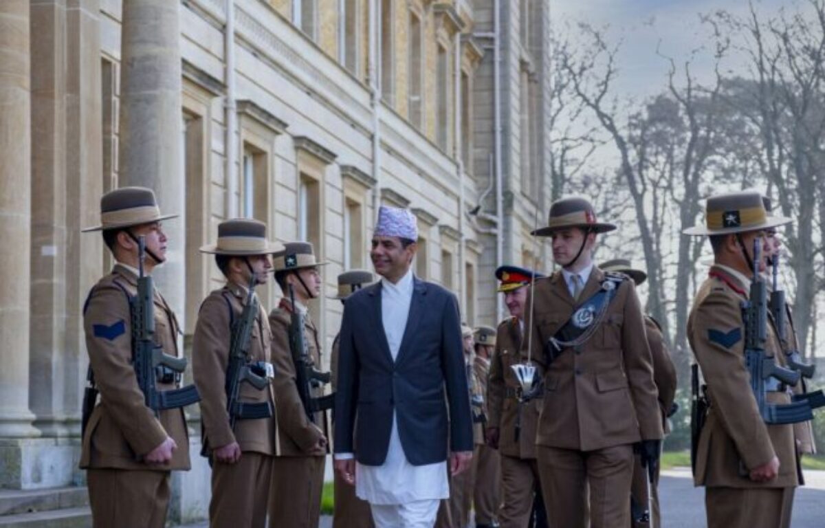 Headquarters Brigade of Gurkhas hosts the Ambassador of Nepal to the United Kingdom – 22nd March 2022 Headquarters Brigade of Gurkhas hosts the Ambassador of Nepal to the United Kingdom – 22nd March 2022