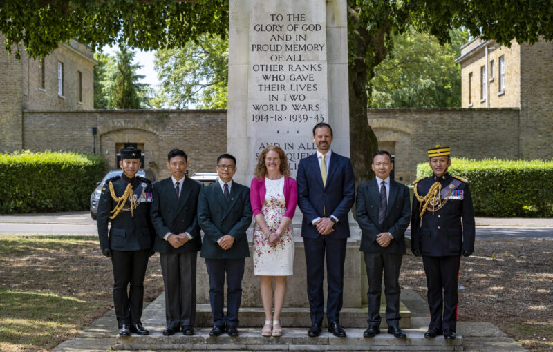 Gurkha Brigade Association Reunion 2023 takes place at RMAS