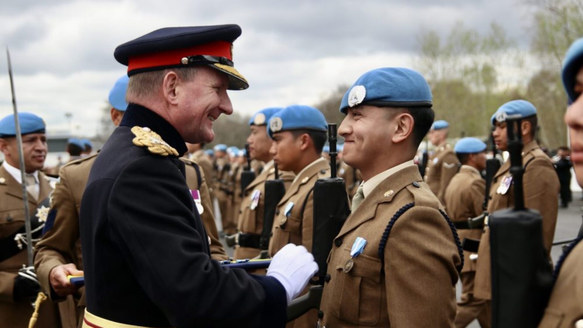 Operation TOSCA 37 Medals Parade - 10 The Queen’s Own Gurkha Logistic Regiment
