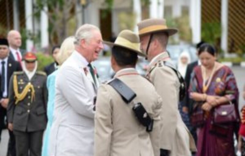 HRH Prince of Wales visits The Second Battalion, The Royal Gurkha Rifles in Brunei HRH Prince of Wales visits The Second Battalion, The Royal Gurkha Rifles in Brunei