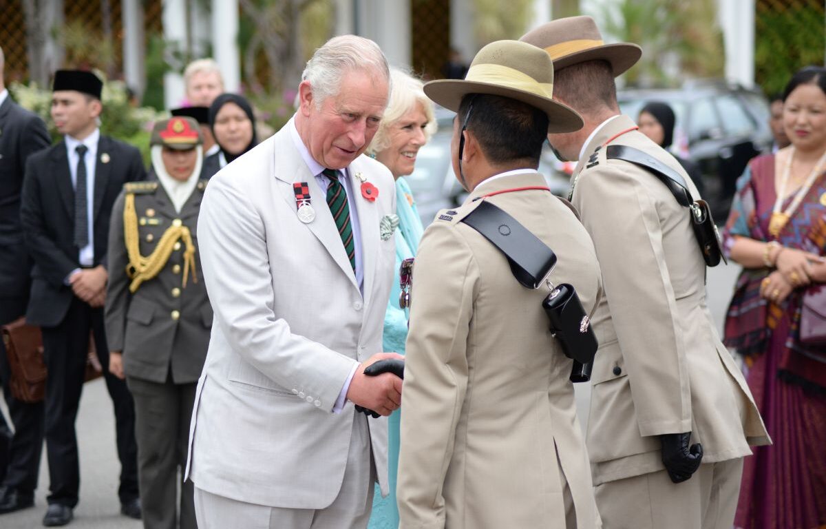 HRH Prince of Wales visits The Second Battalion, The Royal Gurkha Rifles in Brunei