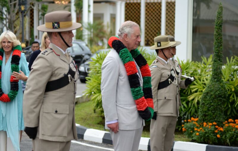 HRH Prince of Wales visits The Second Battalion, The Royal Gurkha Rifles in Brunei HRH Prince of Wales visits The Second Battalion, The Royal Gurkha Rifles in Brunei